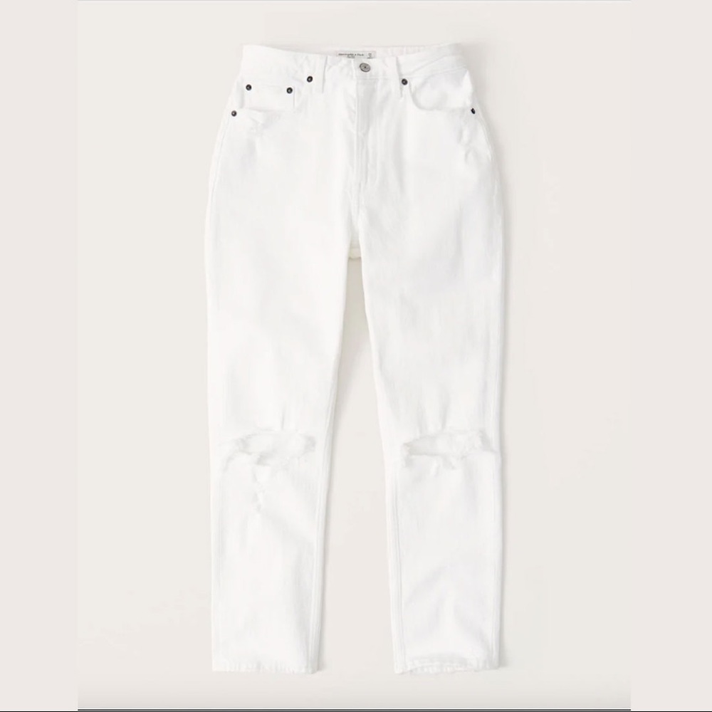 ABERCROMBIE HIGH RISE MOM JEAN